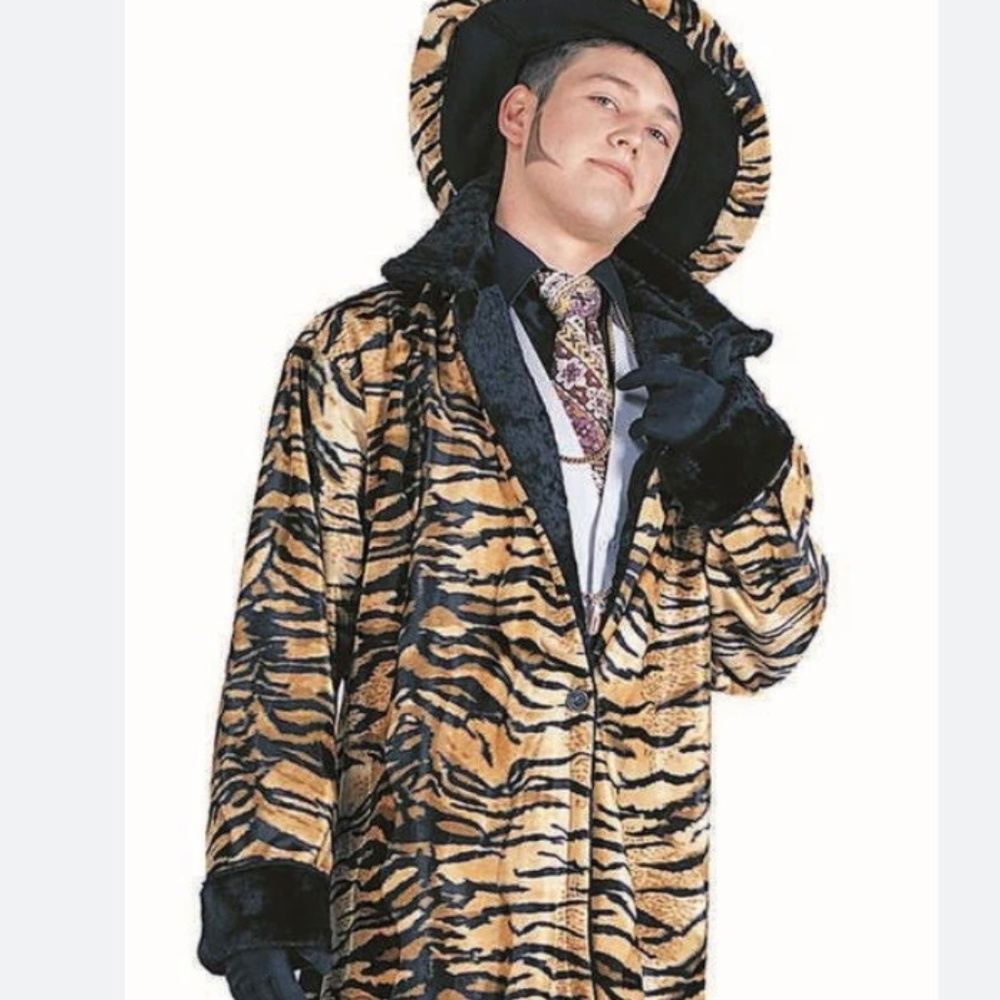 pimp coat and hat Halloween Costume tiger